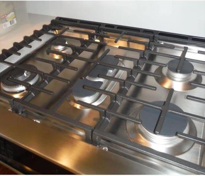 Clean stove top and burners