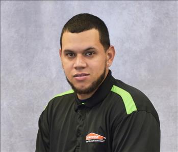 Jerry Carrasquillo, team member at SERVPRO of Toms River