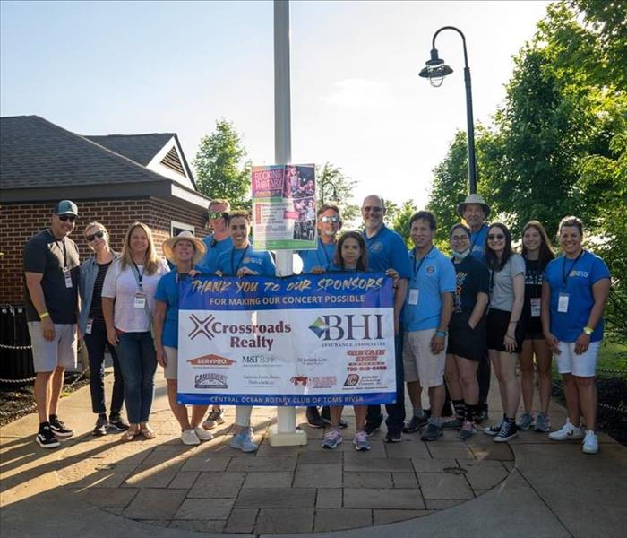 Volunteers at the Rocking Rotary Concert 2022 