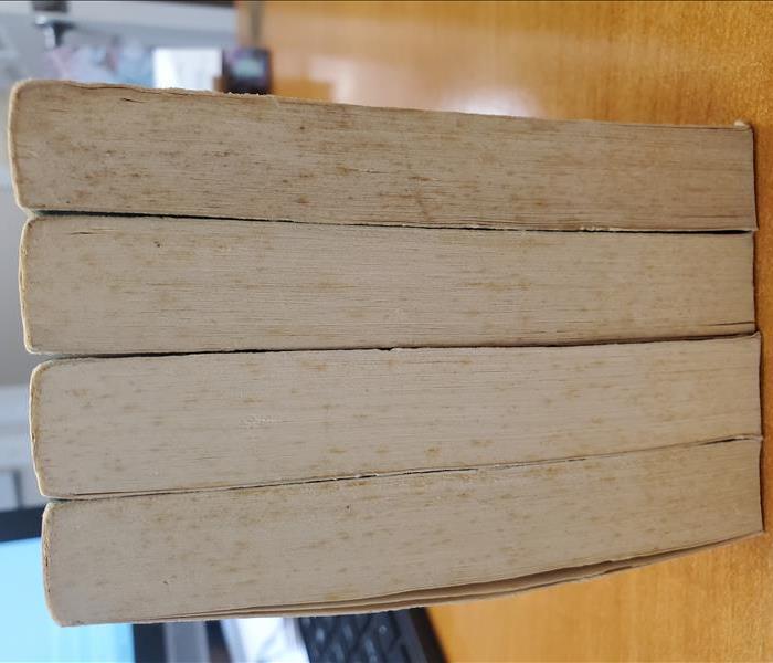 Books with "foxing" not mold damage 
